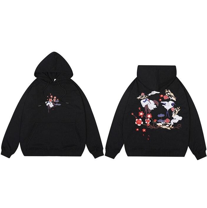 Japanese Hood Crane  </br> Hoodie