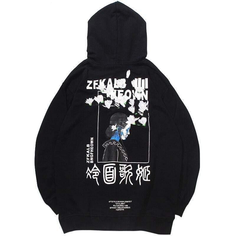 Japanese Hoodie Nobody