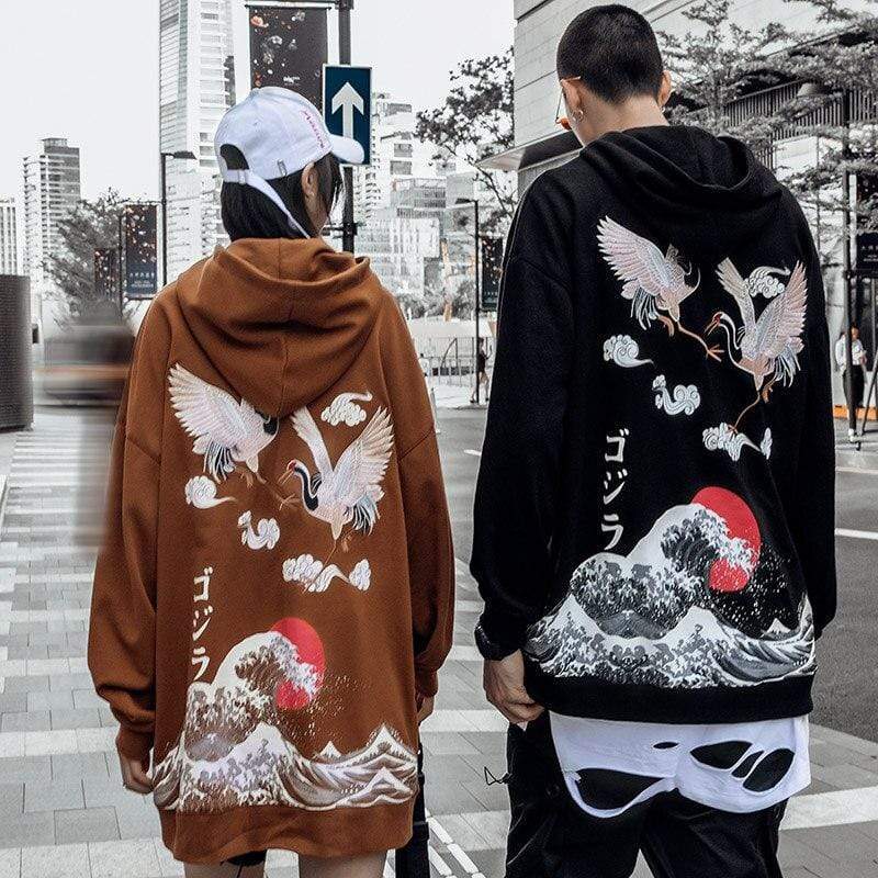 Kanagawa hoodie on sale