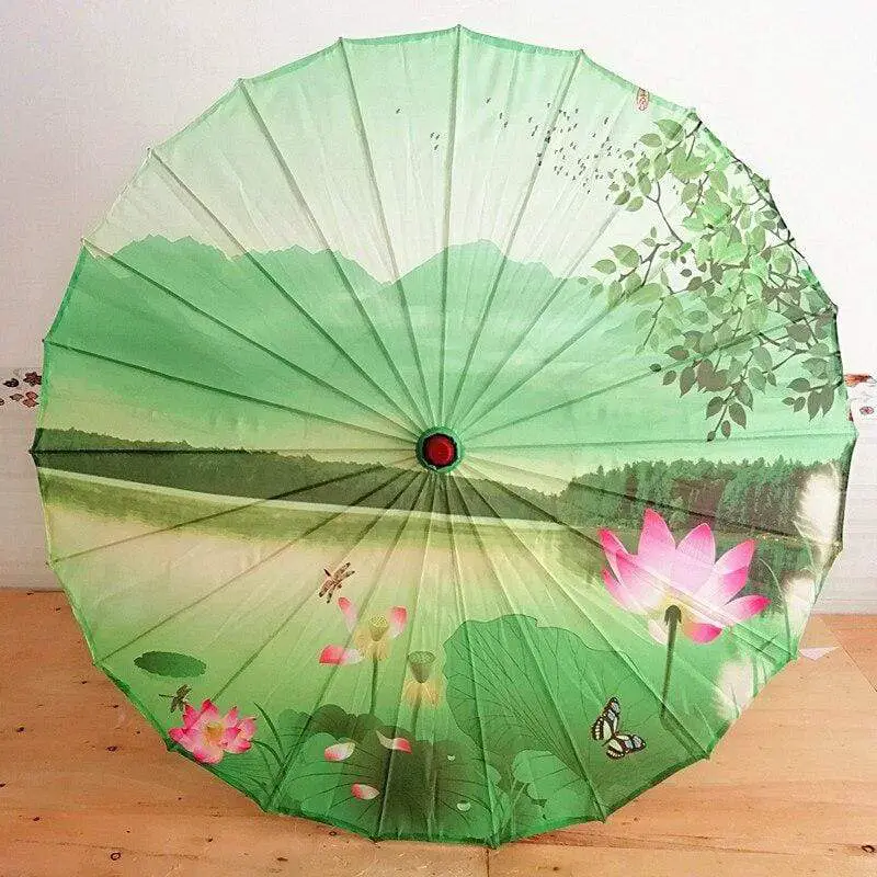 Japanese Lotus Umbrella