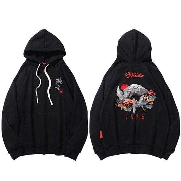 Japanese Mountain Crane  </br> Hoodie