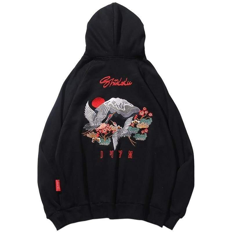 Japanese Mountain Crane  </br> Hoodie