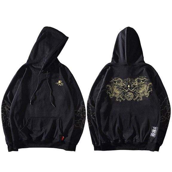 Japanese Multiple Dragon  </br> Hoodie