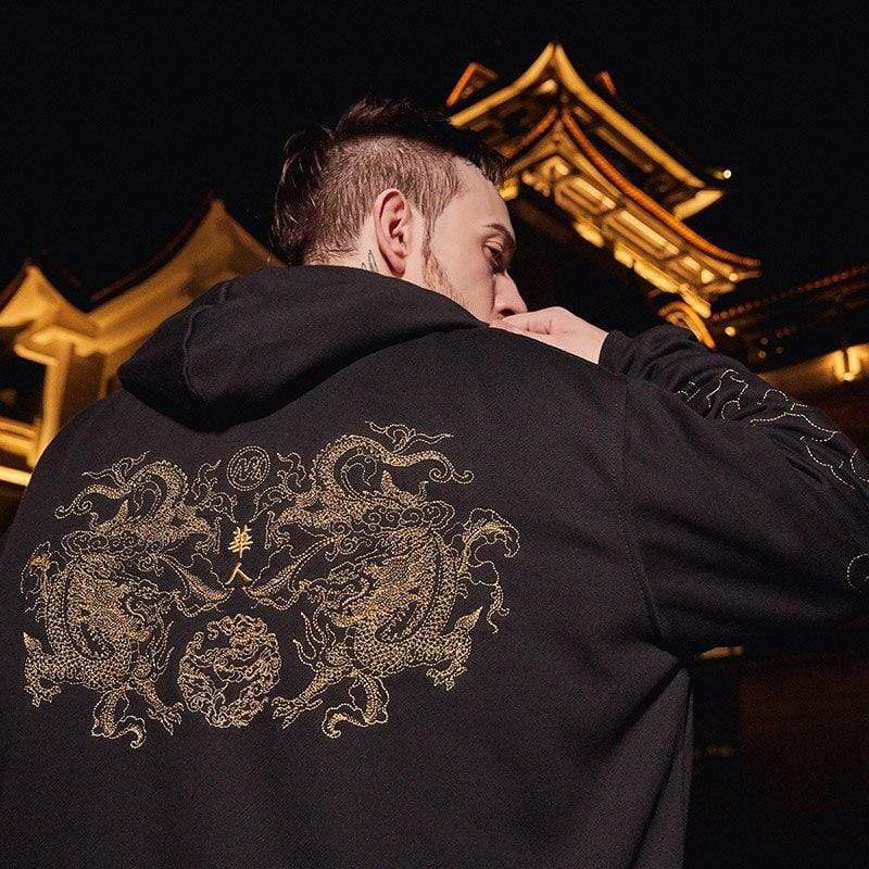 Japanese Multiple Dragon  </br> Hoodie