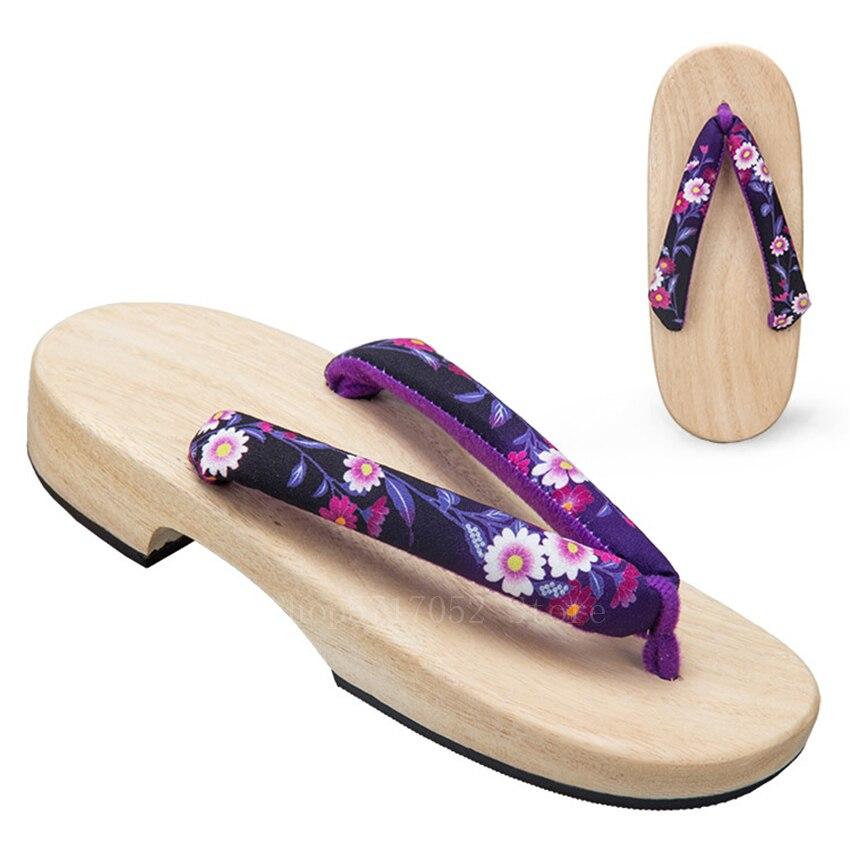 Japanese Purple Sakura </br> Womens Geta