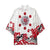 Japanese Red and white Kimono