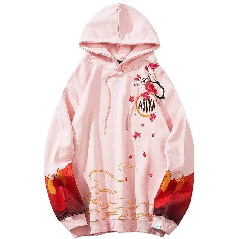 Japanese Red Bird Hoodie