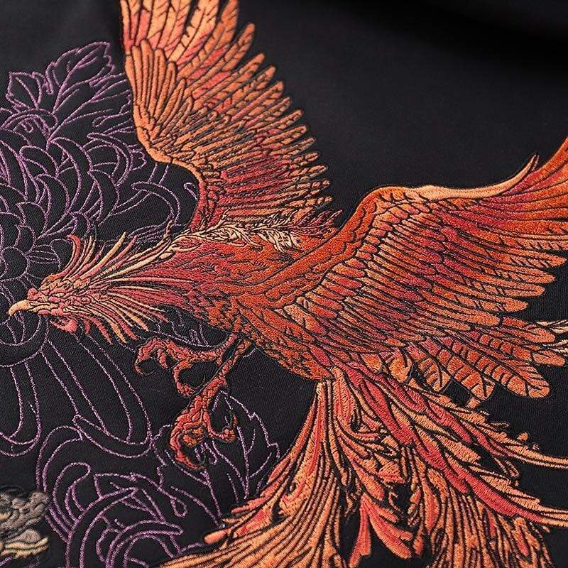 Japanese Red Crane  </br> Hoodie