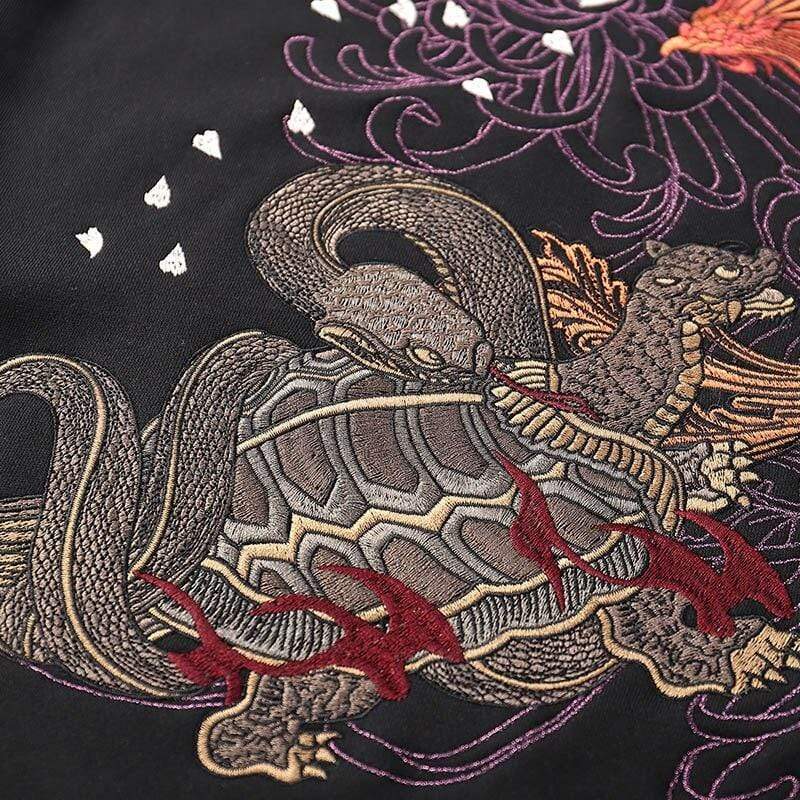 Japanese Red Crane  </br> Hoodie