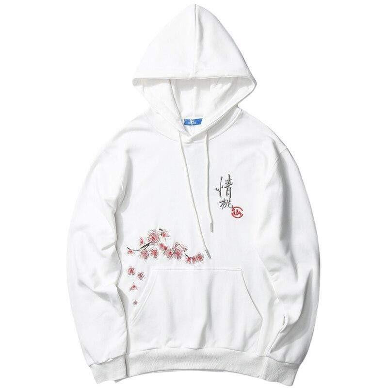 Japanese Sakura Printed  </br> Hoodie