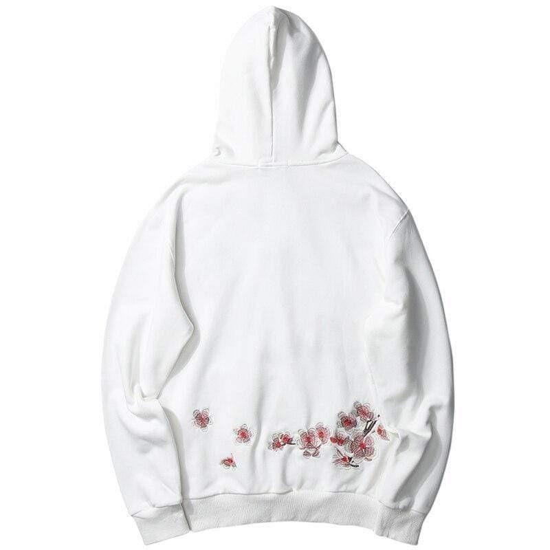 Japanese Sakura Printed  </br> Hoodie