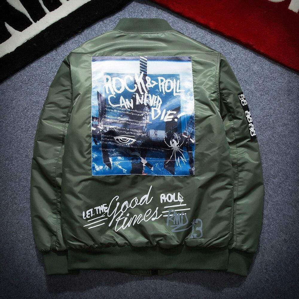 Japanese Streetwear Windbreaker