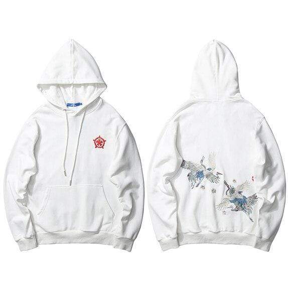 Japanese Style Crane  </br> Hoodie