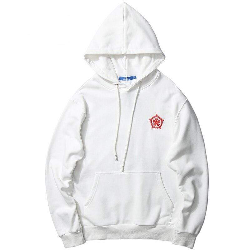 Japanese Style Crane Hoodies | Japanese Temple