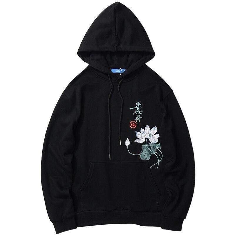 Japanese Style Floral  </br> Hoodie