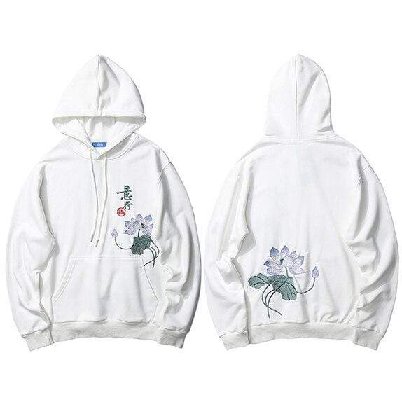 Japanese Style Floral  </br> Hoodie
