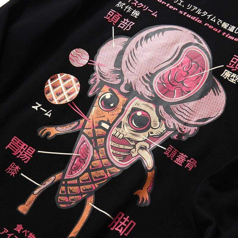 Japanese Style Ice Cream  </br> Hoodie