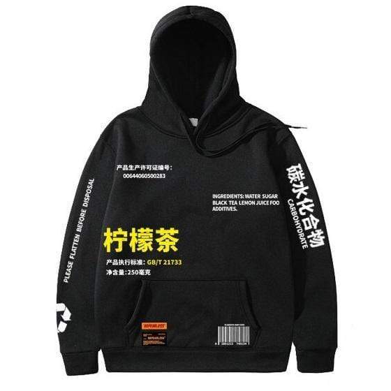 swoosh kanji hoodie