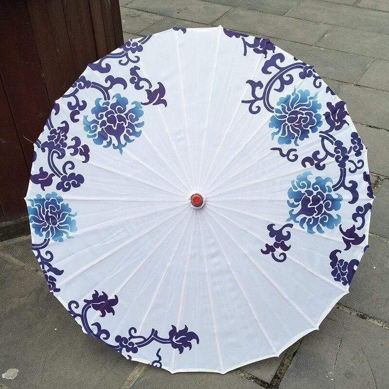 Japanese Umbrella - Silk Women Umbrella Japanese Cherry Blossoms Silk Ancient Dance Umbrella Decorative Umbrella Chinese Style Oil Paper Umbrella