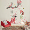Japanese Wall Decals - Asian Spring