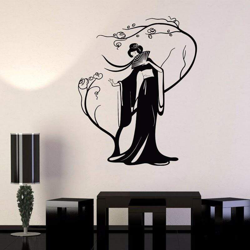 Japanese Wall Decals - Japanese Cherry
