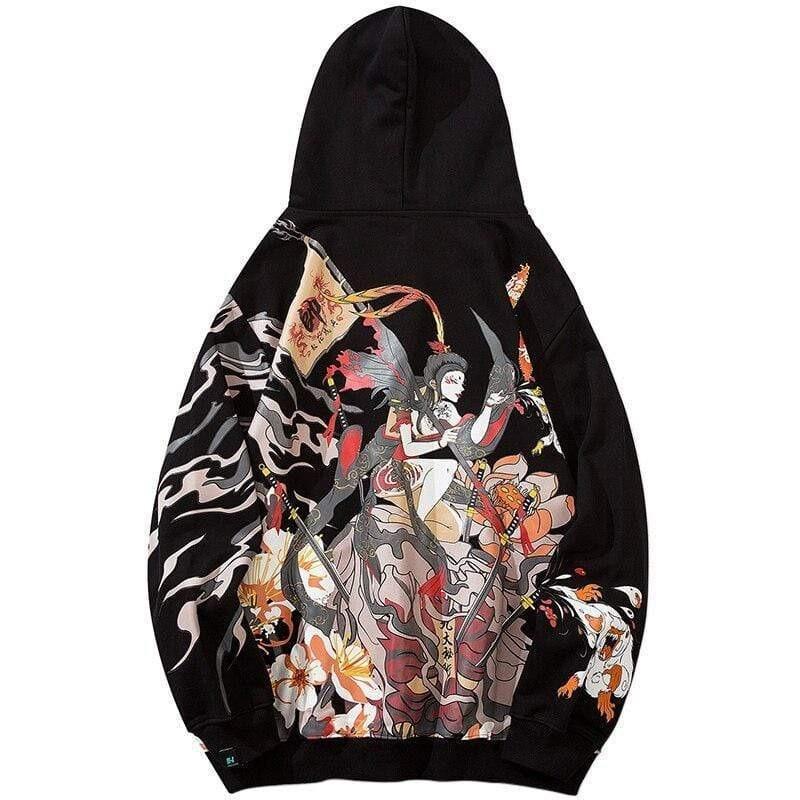 Japanese Women Samurai </br> Hoodie
