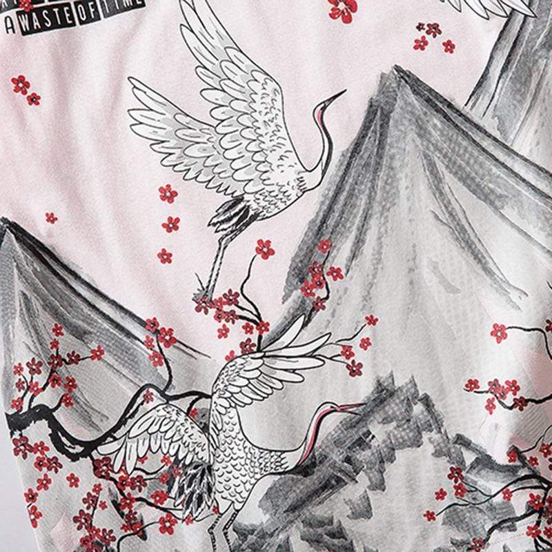 Just Never Crane T-shirt </br> Japanese T-Shirt