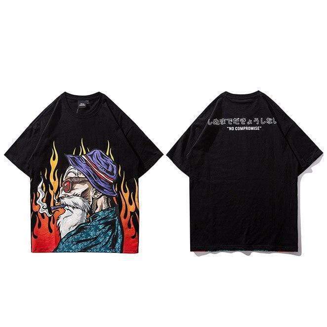 Kame Sennin Japanese T Shirt Japanese Temple