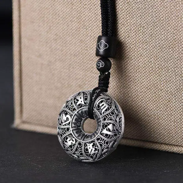 Antique Japanese Necklace | Japanese Temple