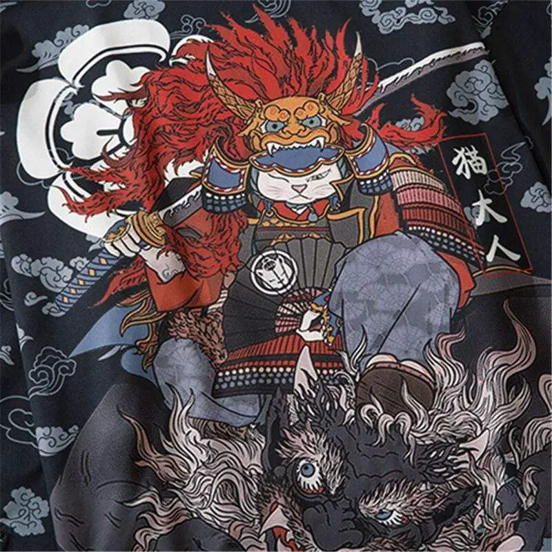 Anime Dragon Kimono Cardigan