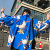 Kimono Jacket </br> Blue Crane