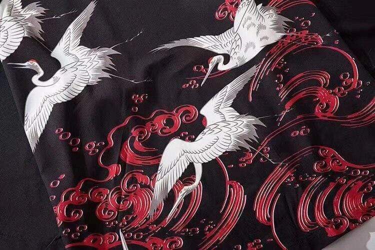 Kimono Jacket </br> Japan Crane