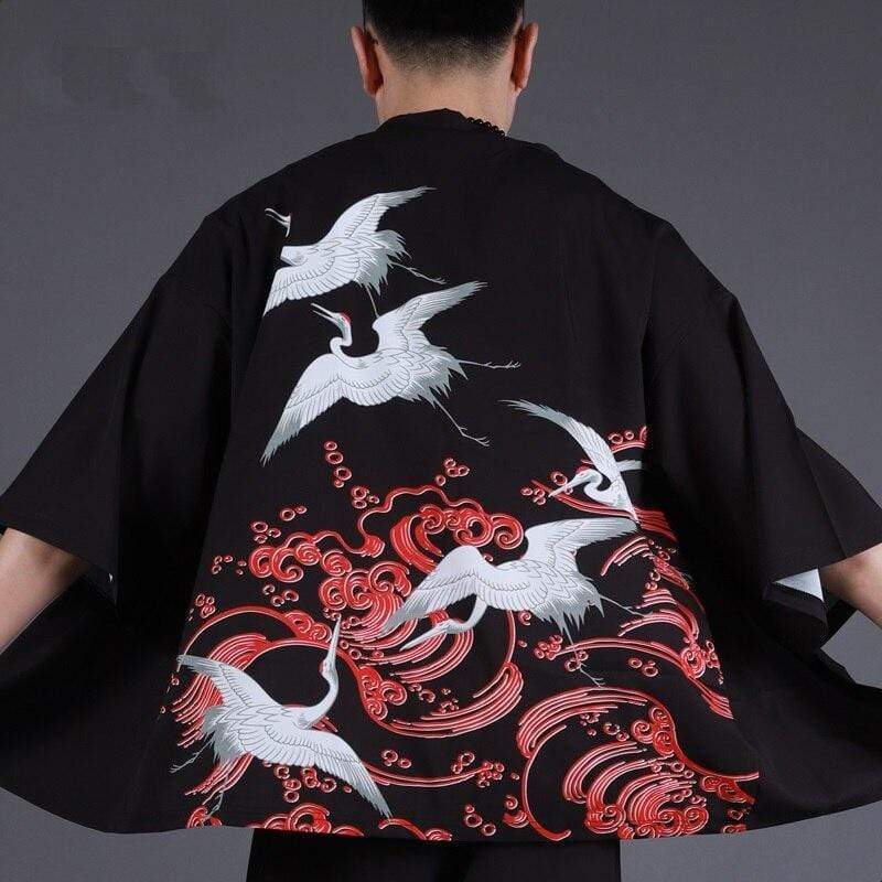 Kimono Jacket </br> Japan Crane