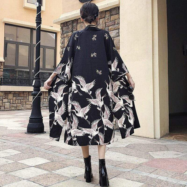 Long 2024 kimono coat