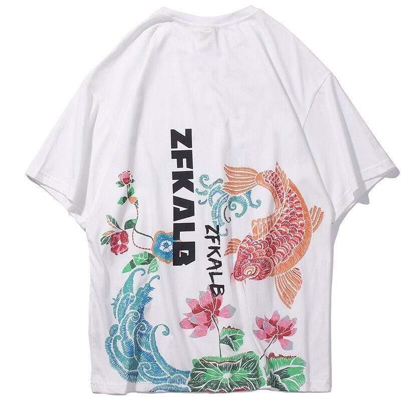 Lotus Koi Fish </br> Japanese T-Shirt