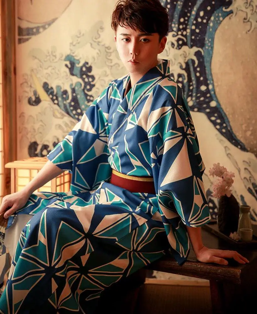Men's Kimono | Japanese Temple