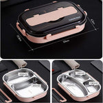 Modern Portable Stainless Steel Bento Box </br> Japanese Bento