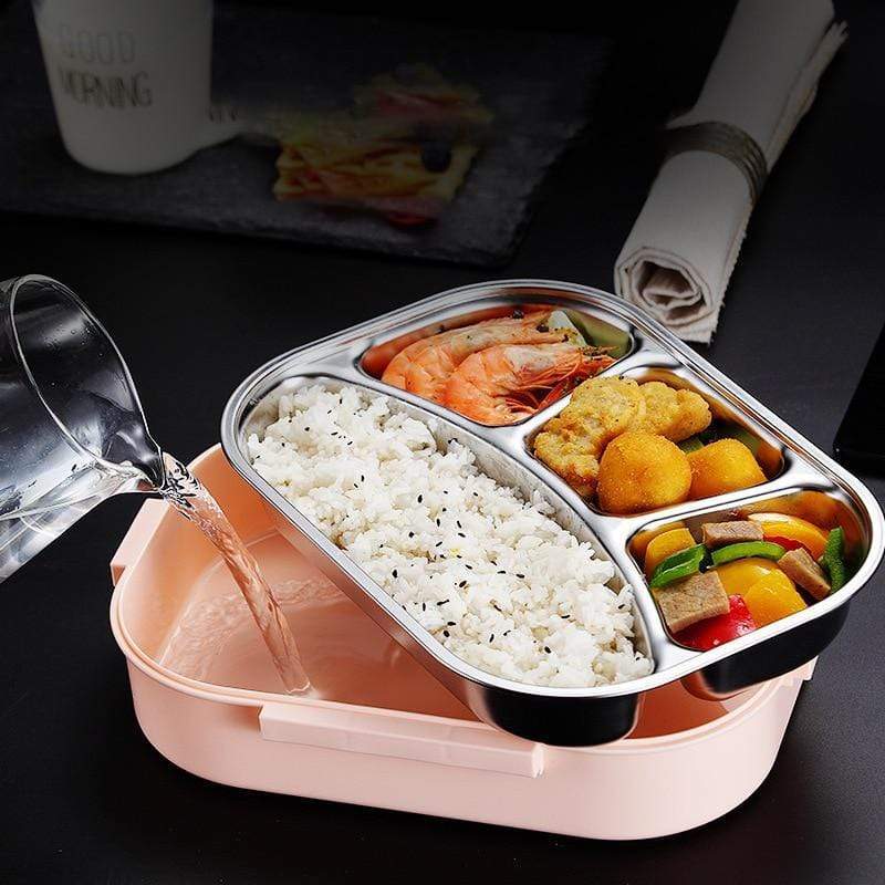 Modern Portable Stainless Steel Bento Box </br> Japanese Bento