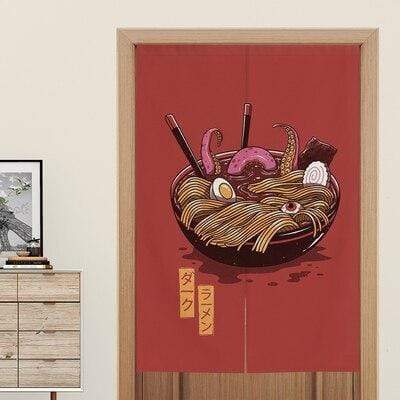 Noren Curtain</br>Octopus Ramen