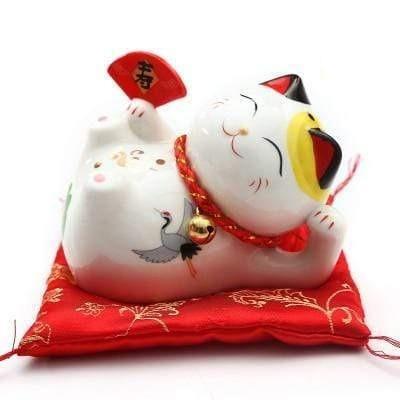 Original Fan piggy bank </br> Maneki Neko
