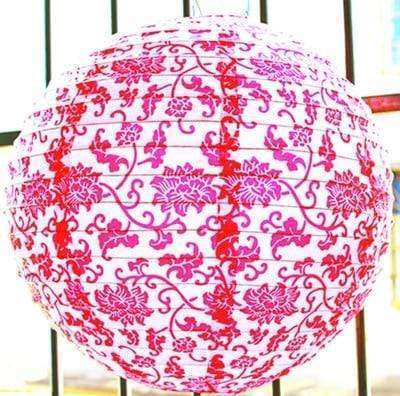 Pink Paper </br> Japanese Lamp