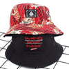 Printed Reversible Bucket Hat For Women Spring Summer Fishing Cap Two Side Wear Beach Panama Hat Casual Fishermen Sun Hat Sunhat