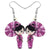 Purple Geisha </br> Japanese Earrings