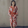 Red crane pattern </br> Women's Yukata