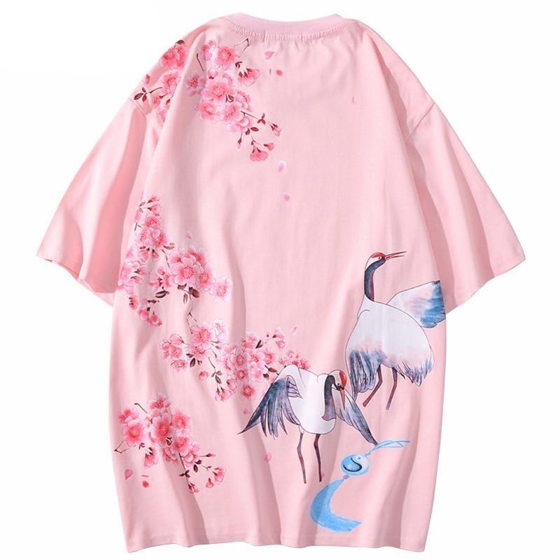 Royal Cranes </br> Japanese T-Shirt