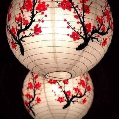 Sakura Flower </br> Japanese Lamp