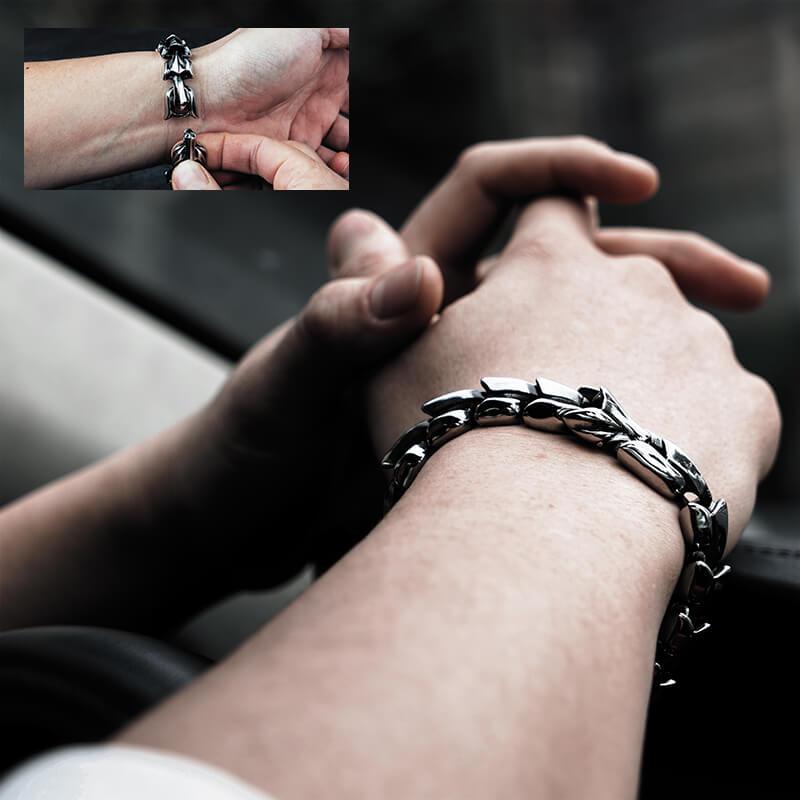 Steel Dragon </br> Japanese Bracelet
