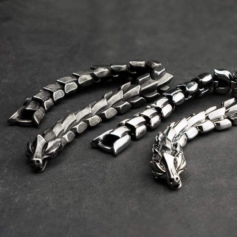 Steel Dragon </br> Japanese Bracelet