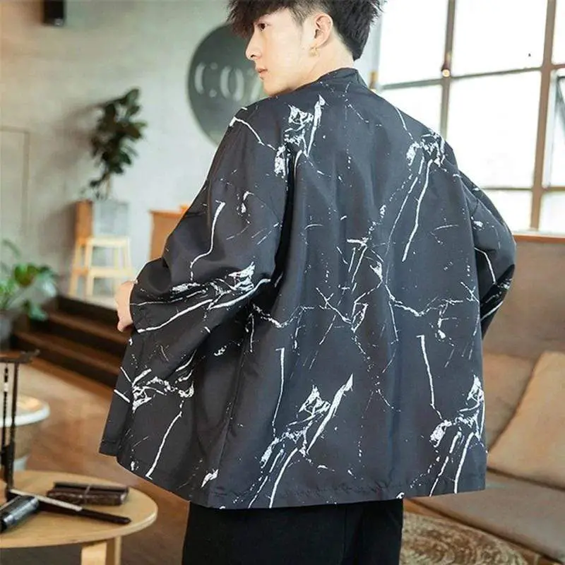 Streetwear Kimono Jacket | Japanese Temple