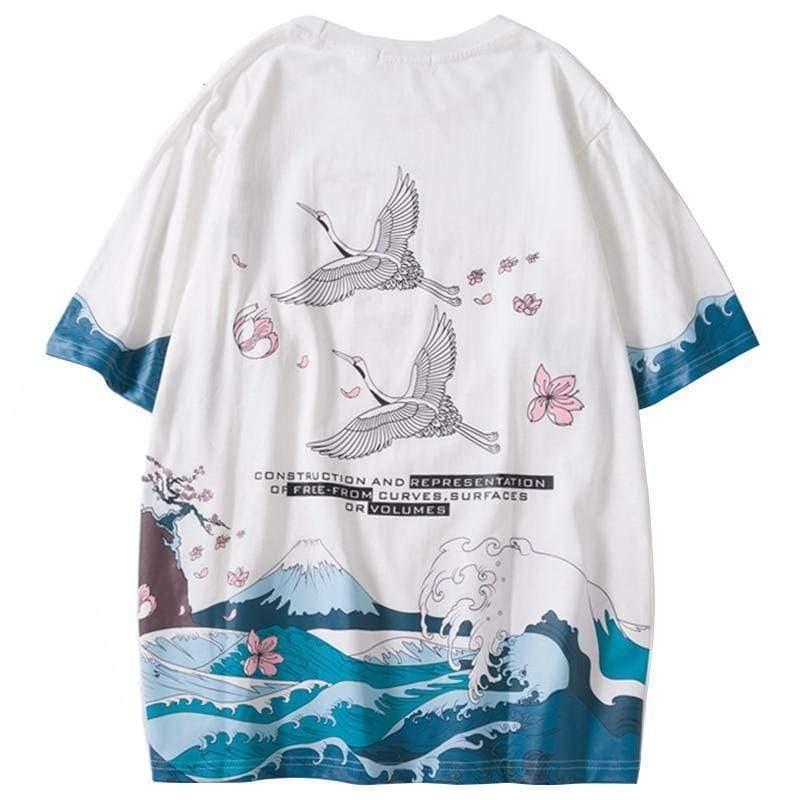 Stylish Mount Fuji</br> Japanese T-Shirt
